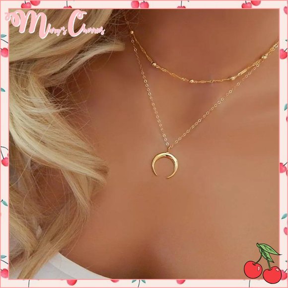 Mary's Cherries Boutique Jewelry - 2/$25🍒 CRES 📯 Pendant Necklace